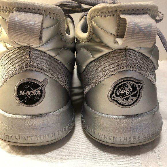 Nike Paul George NASA PG 3 50th Reflect Silver Ci8973-001 Youth Size 7y - Picture 13 of 16